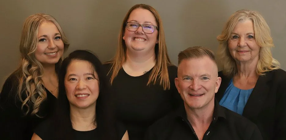 group photo of the dental staff and team at northwest dental in nw calgary